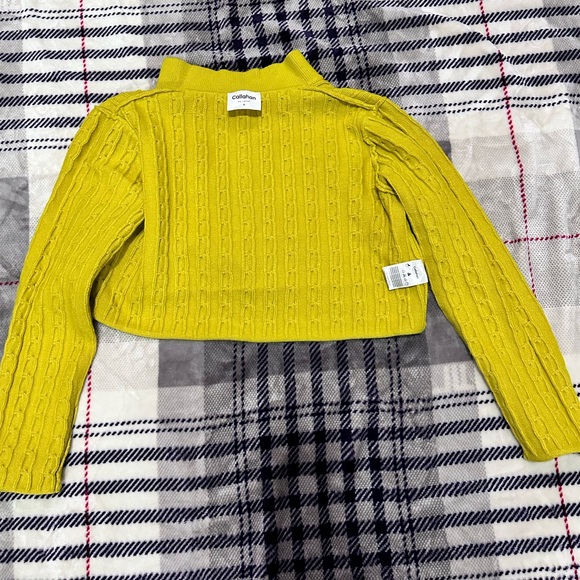 Callahan Women’s Cable Knit Long Sleeve Daisy Polo and Mini Skirt Set - Picture 8 of 13